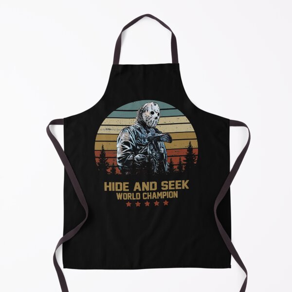 Item preview, Champion du monde de cache-cache Jason Voorhees designed and sold by ErnestoMills.