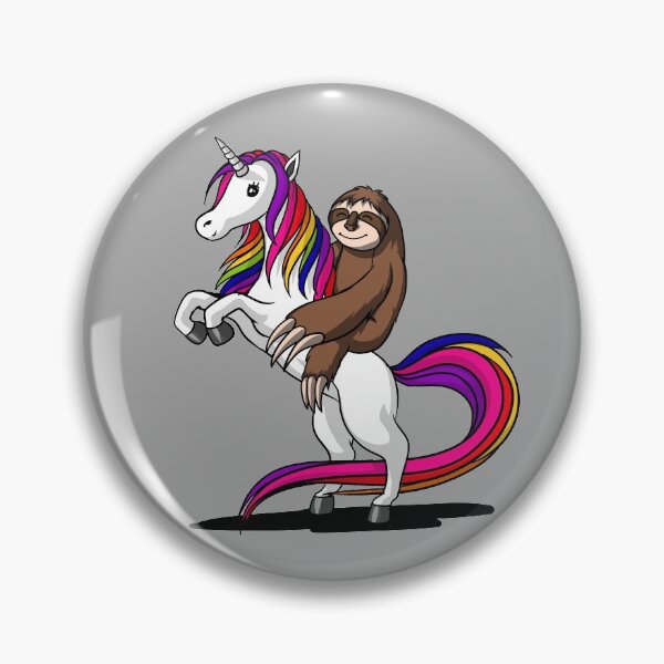Item preview, Sloth Riding Unicorn  designed and sold by underheaven.