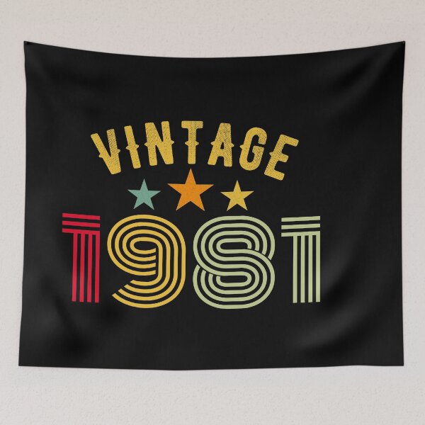 Item preview, Vintage 1981 40th Birthday gift designed and sold by PlusAdore.
