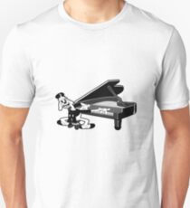Goopy Geer Pianist Unisex T-Shirt