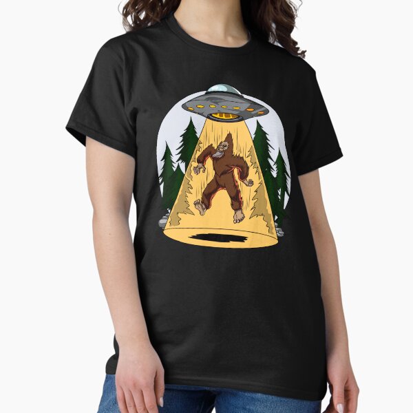 Item preview, Bigfoot Alien Abduction designed and sold by underheaven.