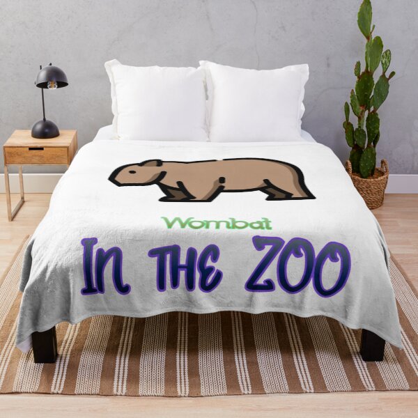 Item preview, Wombat In the zoo designed and sold by Unique-on.