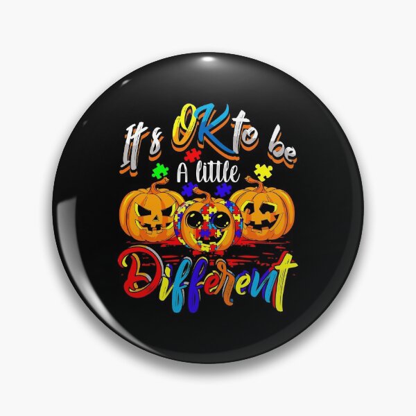 Item preview, Halloween Autism Pumpkin It'S Ok To Be A Little Different designed and sold by tamburroallena.