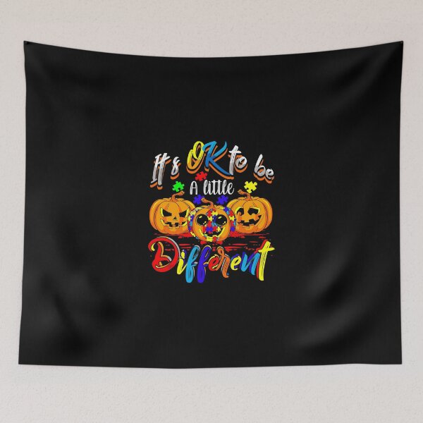 Item preview, Halloween Autism Pumpkin It'S Ok To Be A Little Different designed and sold by tamburroallena.