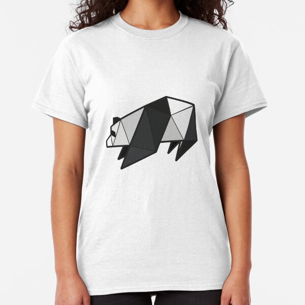 Origami Panda Classic T-Shirt