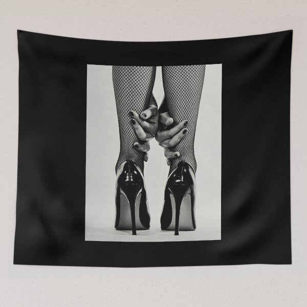 Item preview, FISHNET HEELS MAGAZINE COVER designed and sold by trenemon.