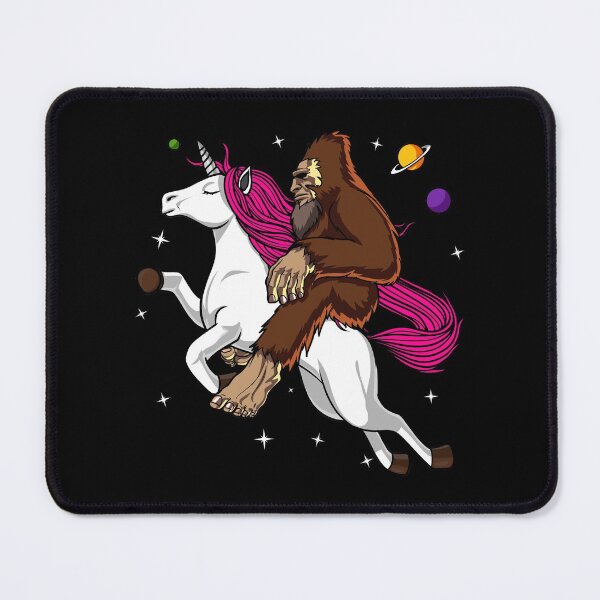 Item preview, Space Bigfoot Riding Unicorn  designed and sold by underheaven.