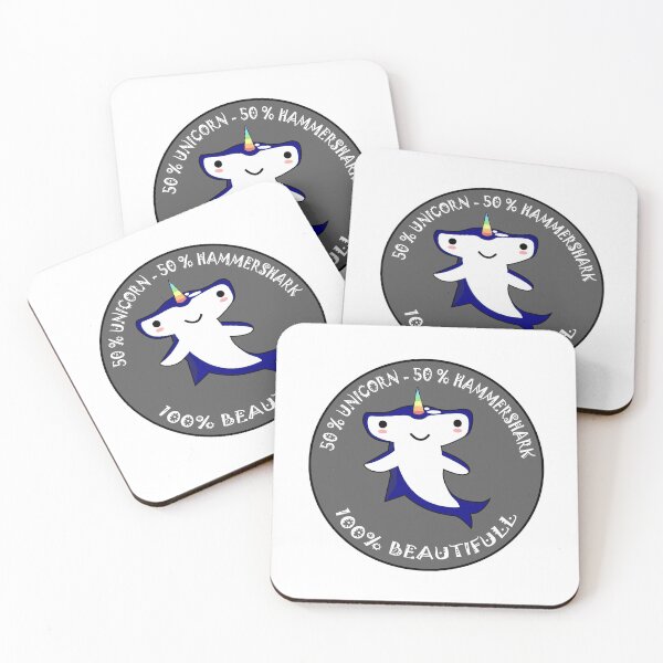 Item preview, 50% Unicorn 50 % Hammershark 100% Beautiful | Mixed Race designed and sold by DAFIN.