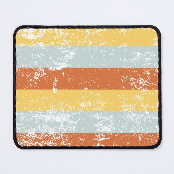 Item preview, Warm Summer Distressed Stripey Pattern Design designed and sold by RhubarbMyrtle.