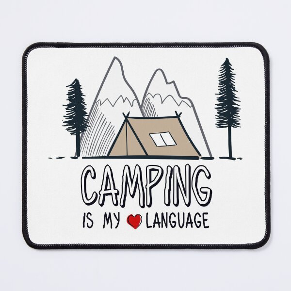 Item preview, Camping Is My Love Language designed and sold by ProArtzilla.