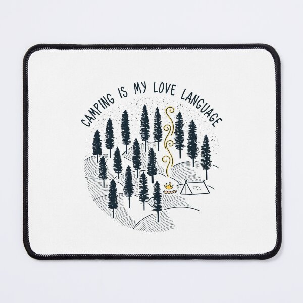 Item preview, Camping Is My Love Language designed and sold by ProArtzilla.