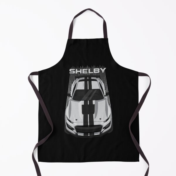 Item preview, Ford Mustang Shelby GT500 2020-2021 - Silver - Black Stripes designed and sold by Sosuke93gtg.