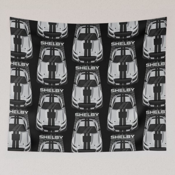 Item preview, Ford Mustang Shelby GT500 2020-2021 - Silver - Black Stripes  designed and sold by Sosuke93gtg.