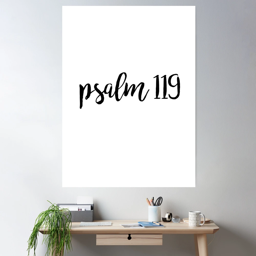 Psalm 119 teth (90) foto