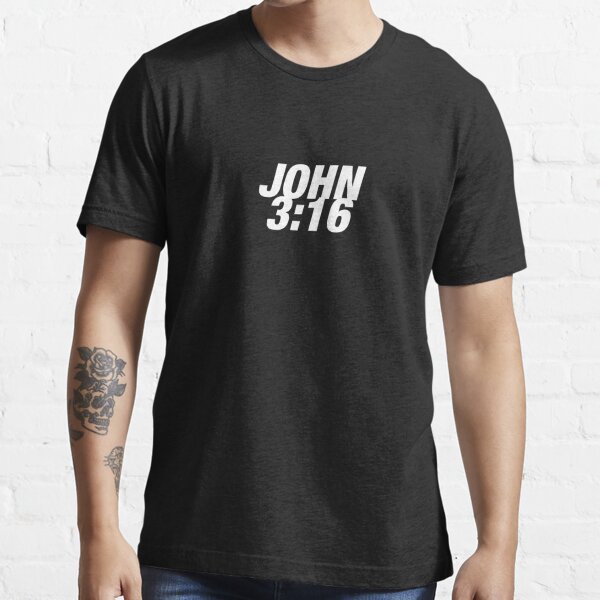 John 8:12 Black T-Shirts – Alfa Omega Clothing