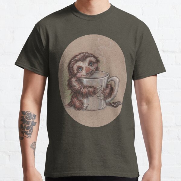 Sloth Coffee Classic T-Shirt