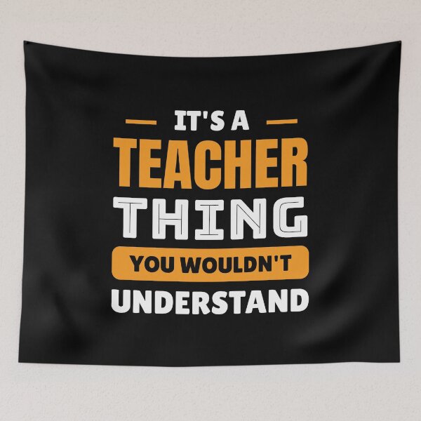 Item preview, It's a Teacher Thing You Wouldn't Understand designed and sold by AuroraApparel.