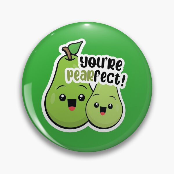 Item preview, pearfect pear Cute cartoon designed and sold by Pularts Store.