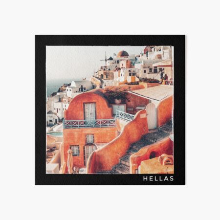 Hellas Art Board Print
