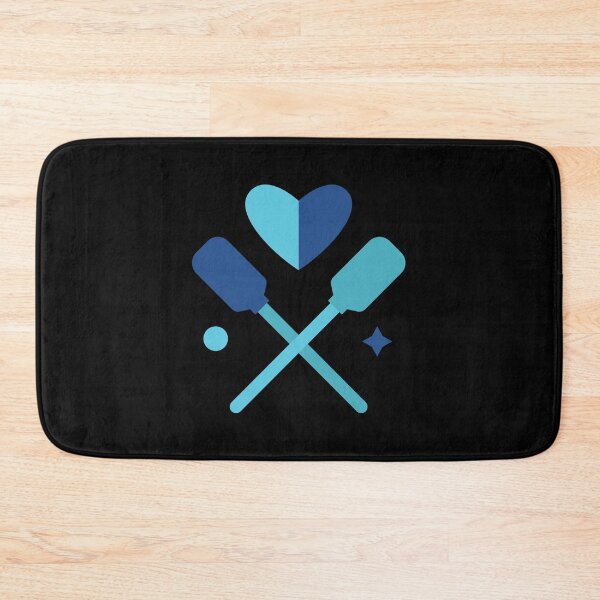Item preview, Crossed Rowing oars in blue designed and sold by jazzydevil.