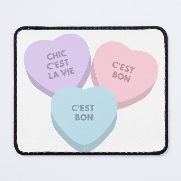 Item preview, Real Housewives - Luann - Chic cest la vie, cest bon - candy hearts designed and sold by LeoSpaceman.