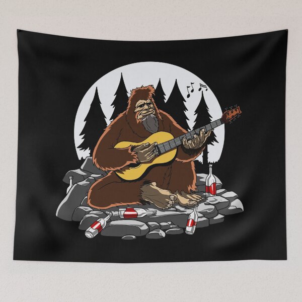 Item preview, Bigfoot Mountain Camping  designed and sold by underheaven.