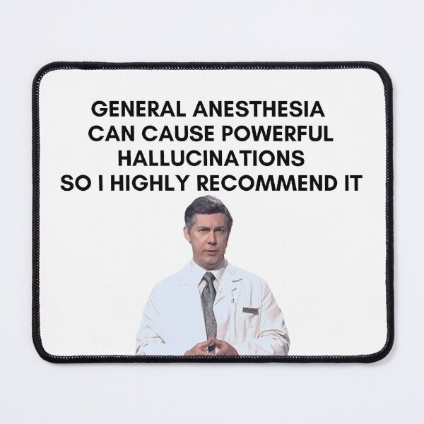 Item preview, 30 Rock - Dr Leo Spaceman - General anesthesia can cause powerful hallucinations so I highly recommend it designed and sold by LeoSpaceman.