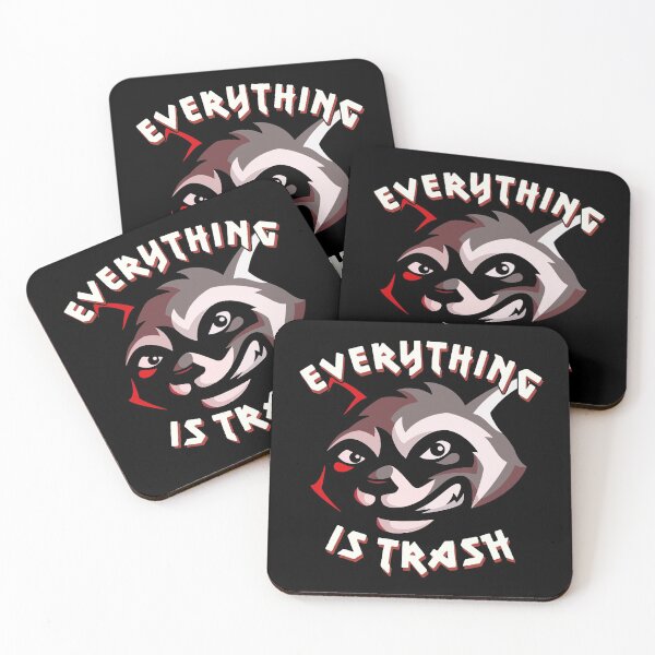 Item preview, Everything is Trash Racoon designed and sold by RebuiltMath.