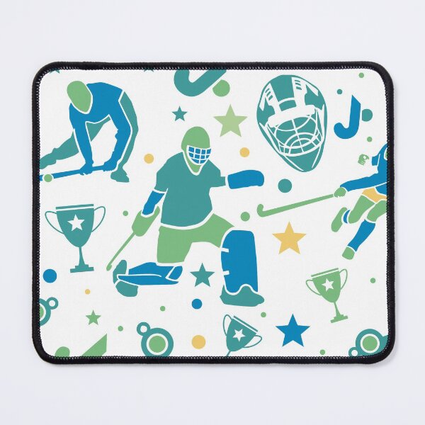 Item preview, Hockey collage colorful designed and sold by hookfreaks.