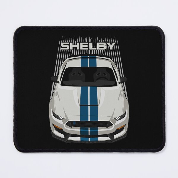 Item preview, Ford Mustang Shelby GT350 2015 - 2020 - Heritage Edition - Wimbledon White - Guardsman Blue Stripe T designed and sold by Sosuke93gtg.