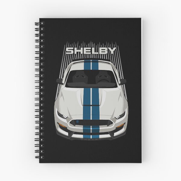 Item preview, Ford Mustang Shelby GT350 2015 - 2020 - Heritage Edition - Wimbledon White - Guardsman Blue Stripe T designed and sold by Sosuke93gtg.