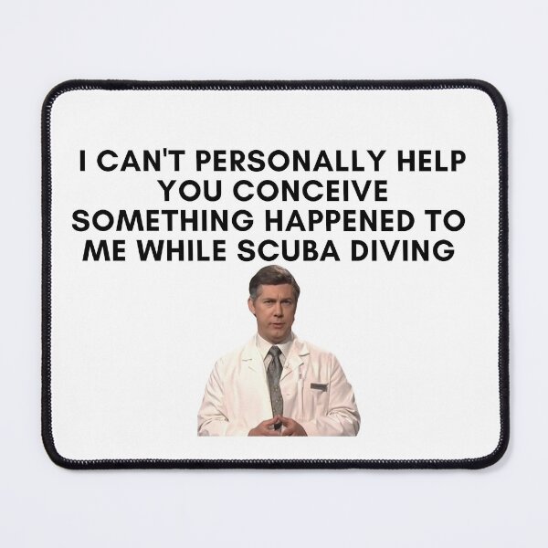 Item preview, 30 Rock - Dr Leo Spaceman - I can't personally help you conceive, something happened to me while scuba diving designed and sold by LeoSpaceman.