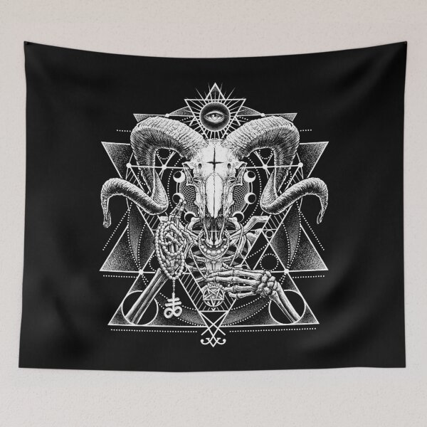 Item preview, Dark Satanic Baphomet Goat designed and sold by MedievalWear.