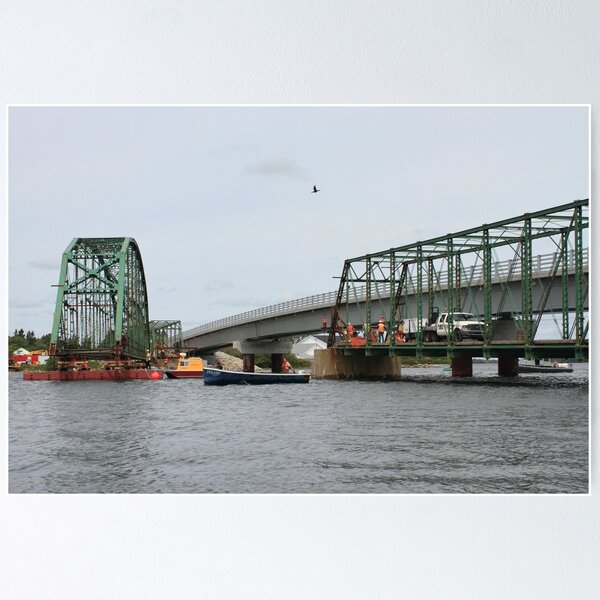 Item preview, Removal of the Indian Sluice Bridge designed and sold by Debbie  Roberts.