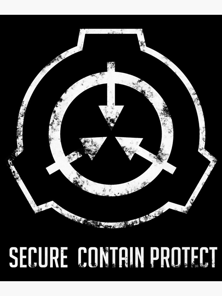 SCP Foundation Logo Transparent Metal Print for Sale by Omnavis