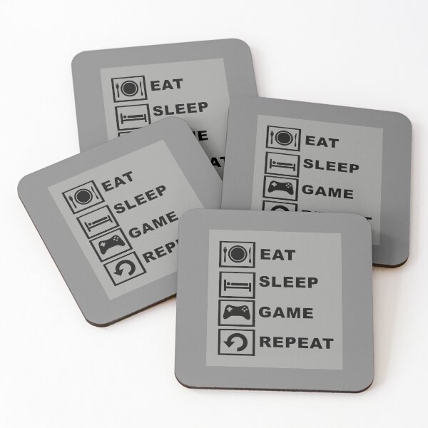 Item preview, sleep, game, repeat designed and sold by Mahisterha.
