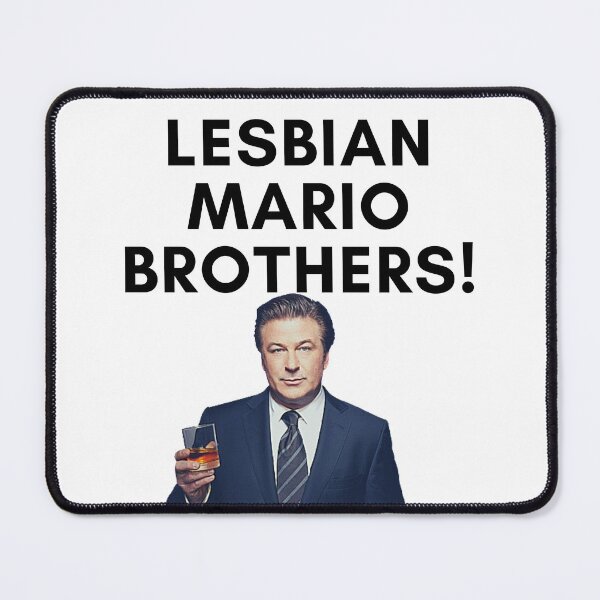 Item preview, 30 Rock - Jack Donaghy - Lesbian Mario Brothers! designed and sold by LeoSpaceman.