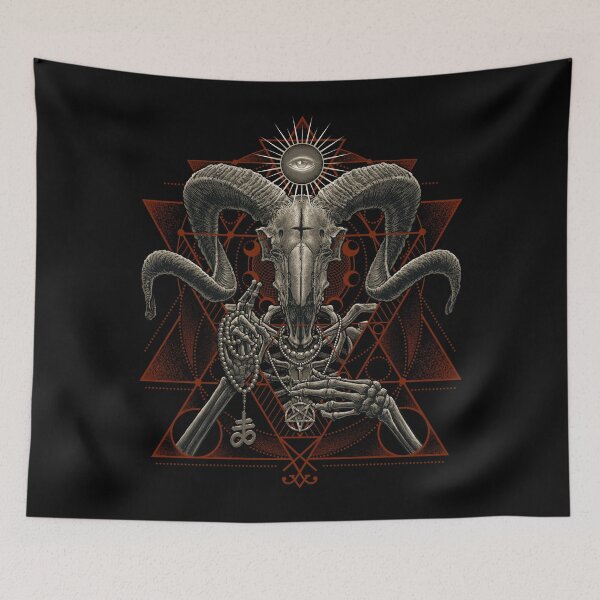 Item preview, Dark 666 Satanic Baphomet Goat designed and sold by MedievalWear.