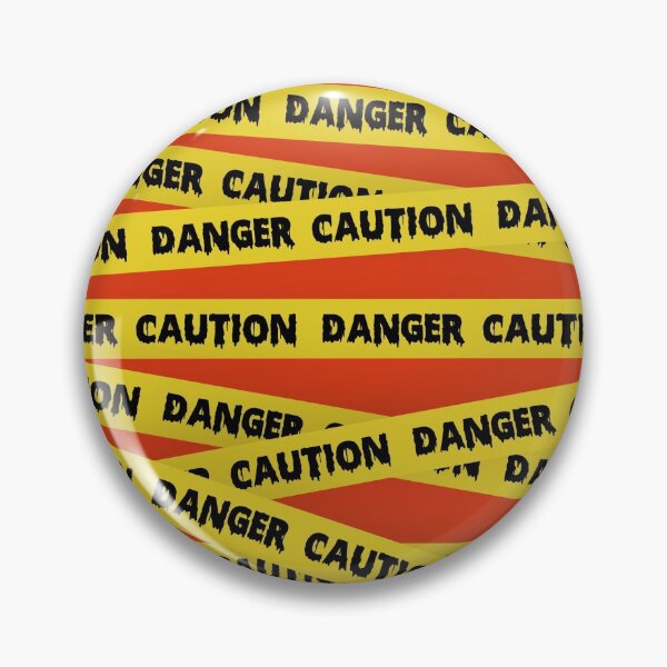 Item preview, Danger Caution Yellow and Red Strip Abstract Modern Pattern designed and sold by Gevover.