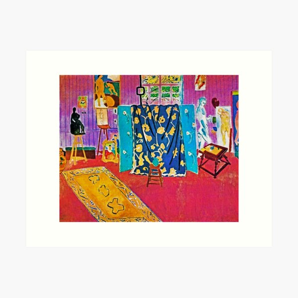 Item preview, The Pink Studio, 1911 by Henri Matisse designed and sold by CristalleLisa.