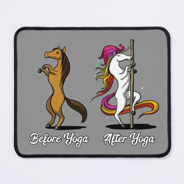 Item preview, Unicorn Before And After Yoga designed and sold by underheaven.