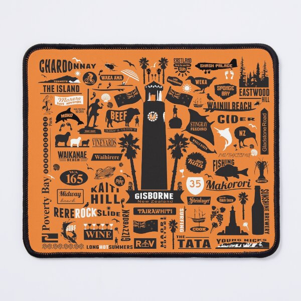 Item preview, Gisborne Features - Orange designed and sold by Kiwidom.