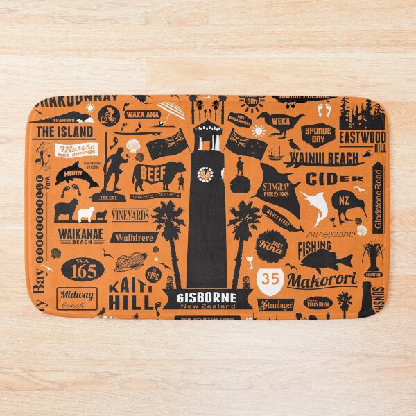 Item preview, Gisborne Features - Orange designed and sold by MY NEW ZEALAND.
