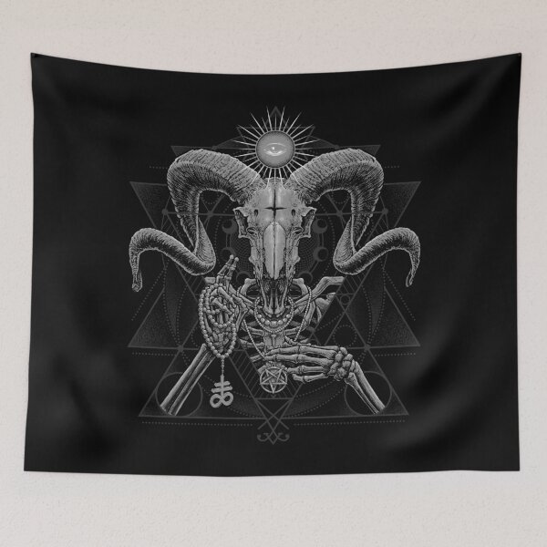 Item preview, Dark 666 Satanic Baphomet Goat designed and sold by MedievalWear.