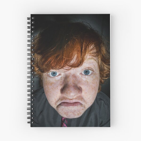 Item preview, Emotive portrait of red-haired freckled boy, actor portfolio, childhood concept designed and sold by Alexander Sorokopud.