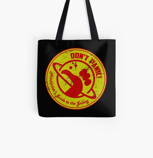 Hitchhiker's Bedding All Over Print Tote Bag