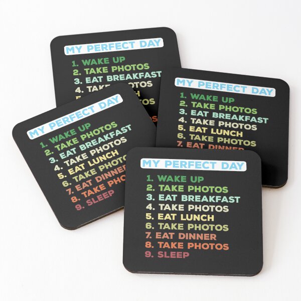 Item preview, My Perfect Day. Funny original gift for photographer. designed and sold by Kipcio.