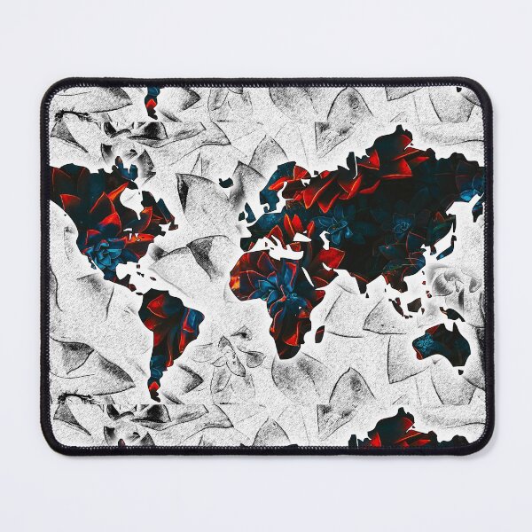 Item preview, Botanical World map designed and sold by Lee's Place.