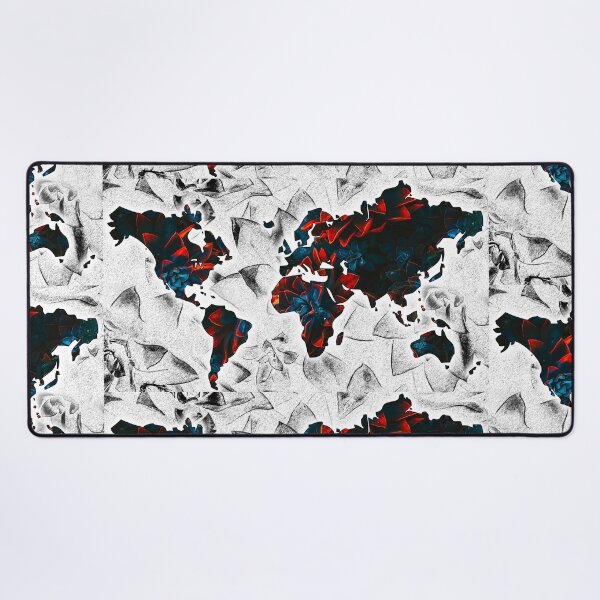 Item preview, Botanical World map designed and sold by Lee's Place.