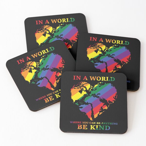 Item preview, In a World Where You can be Anything Be Kind Rainbow designed and sold by REApparelCo.